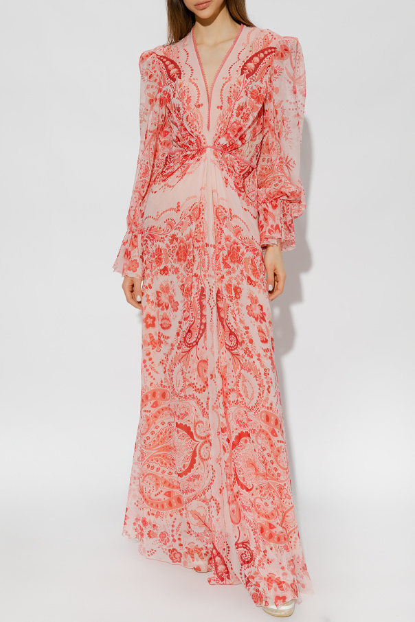 SchaferandweinerShops Japan - Pink Silk dress Etro - Pepe